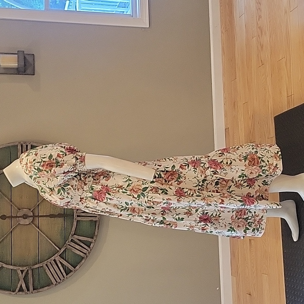 Anthropologie The Somerset Maxi Dress Puff Sleeve Edition - Picture 5 of 15